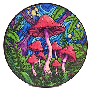 Podkładka pod kubek z nadrukiem - grzybek 2